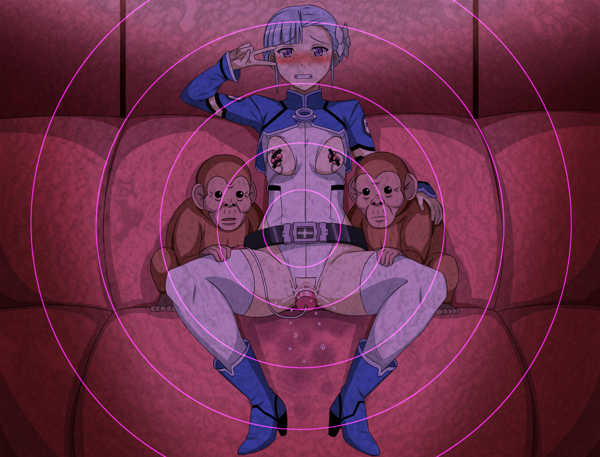 Super Hentai CG Collection 15 - Female Slaves in Charge of Monkey page 5 full