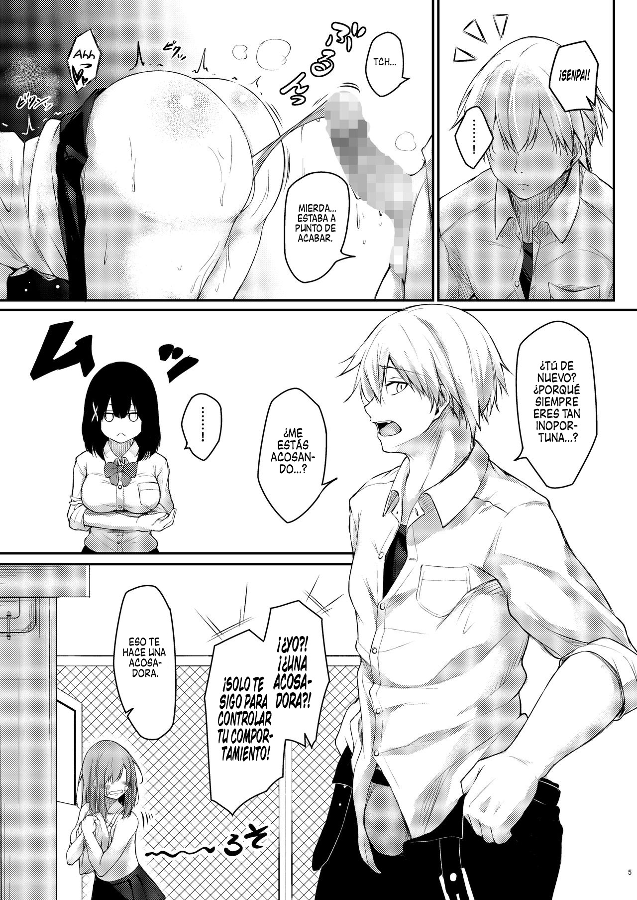 Kouhai Fuukiiin ni Yoru Furyou Senpai no Otoshikata | Como rehabilitar a un Senpai Delincuente Por una Kouhai miembro del Comité Disciplinario page 5 full