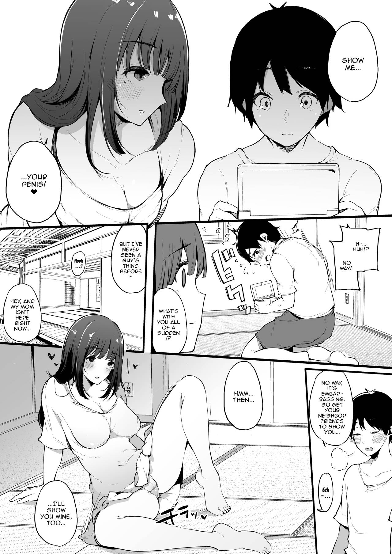 Natsu Yasumi, Onee-chan to. page 4 full