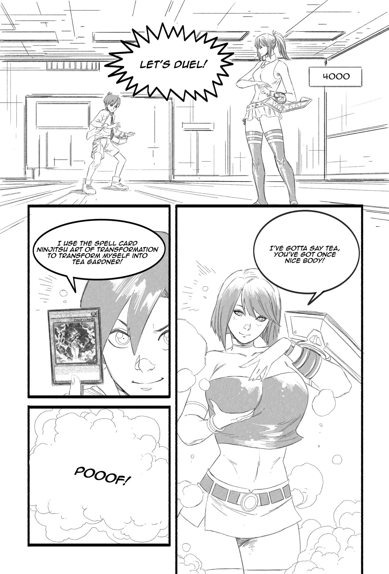 Anzu &amp; The Shadow Game! page 2 full