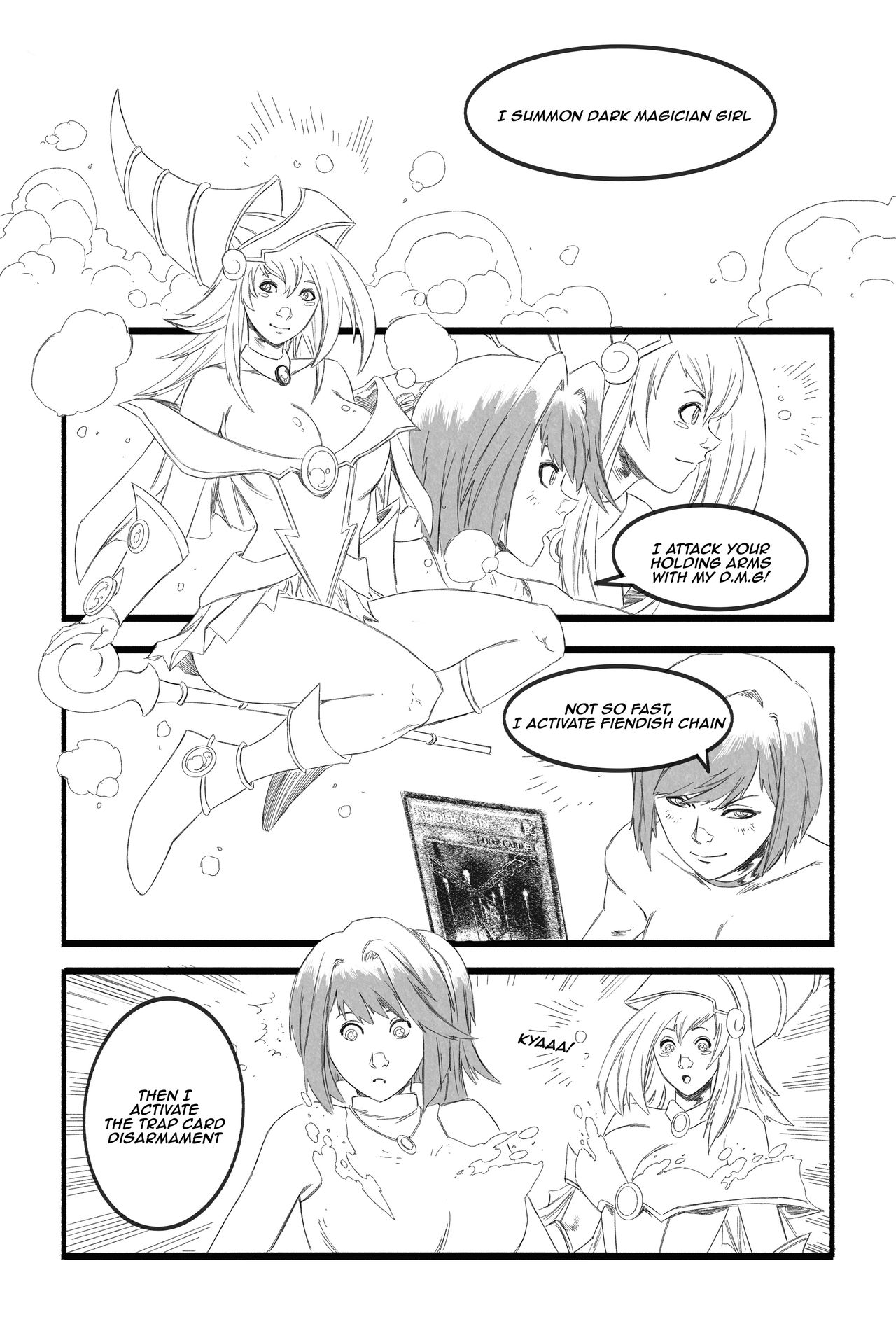 Anzu &amp; The Shadow Game! page 4 full