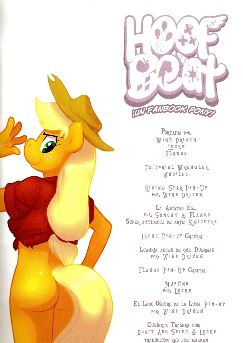 Hoof Beat 1: Un Pony Fanbook! page 2 full