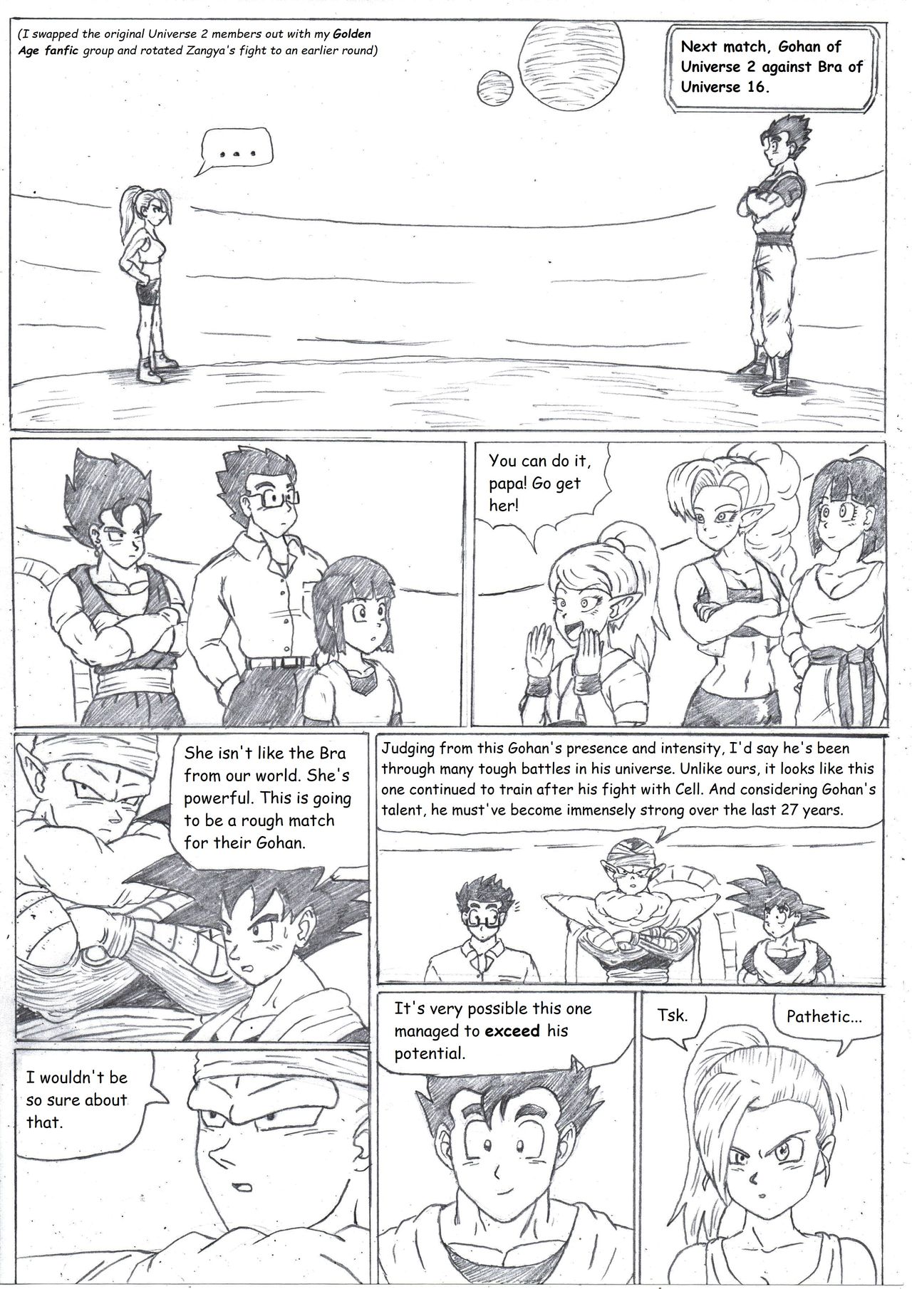 Brotherly Love - Gohan X Bra page 2 full