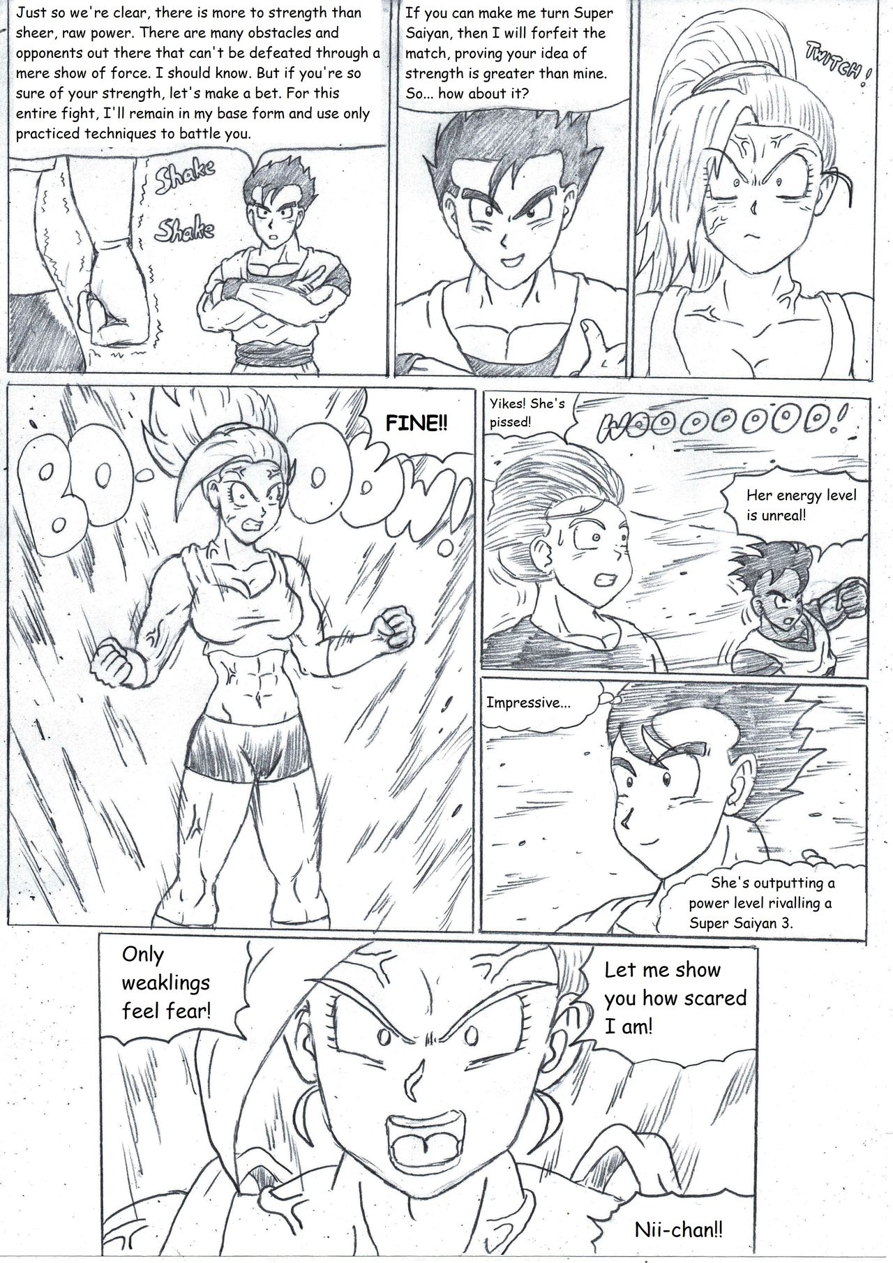 Brotherly Love - Gohan X Bra page 5 full