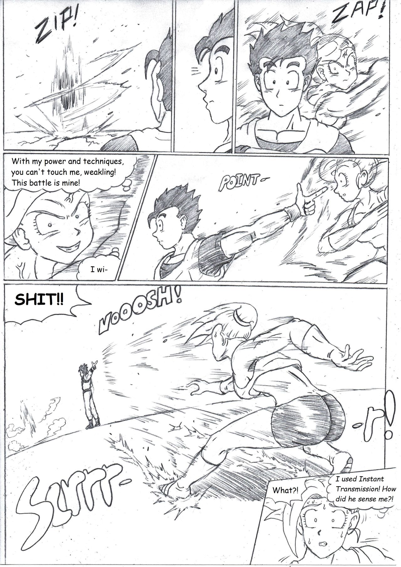 Brotherly Love - Gohan X Bra page 6 full