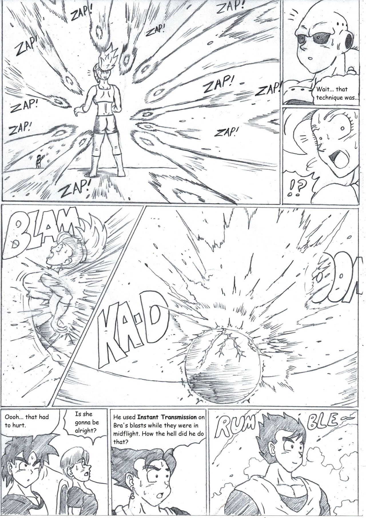Brotherly Love - Gohan X Bra page 8 full
