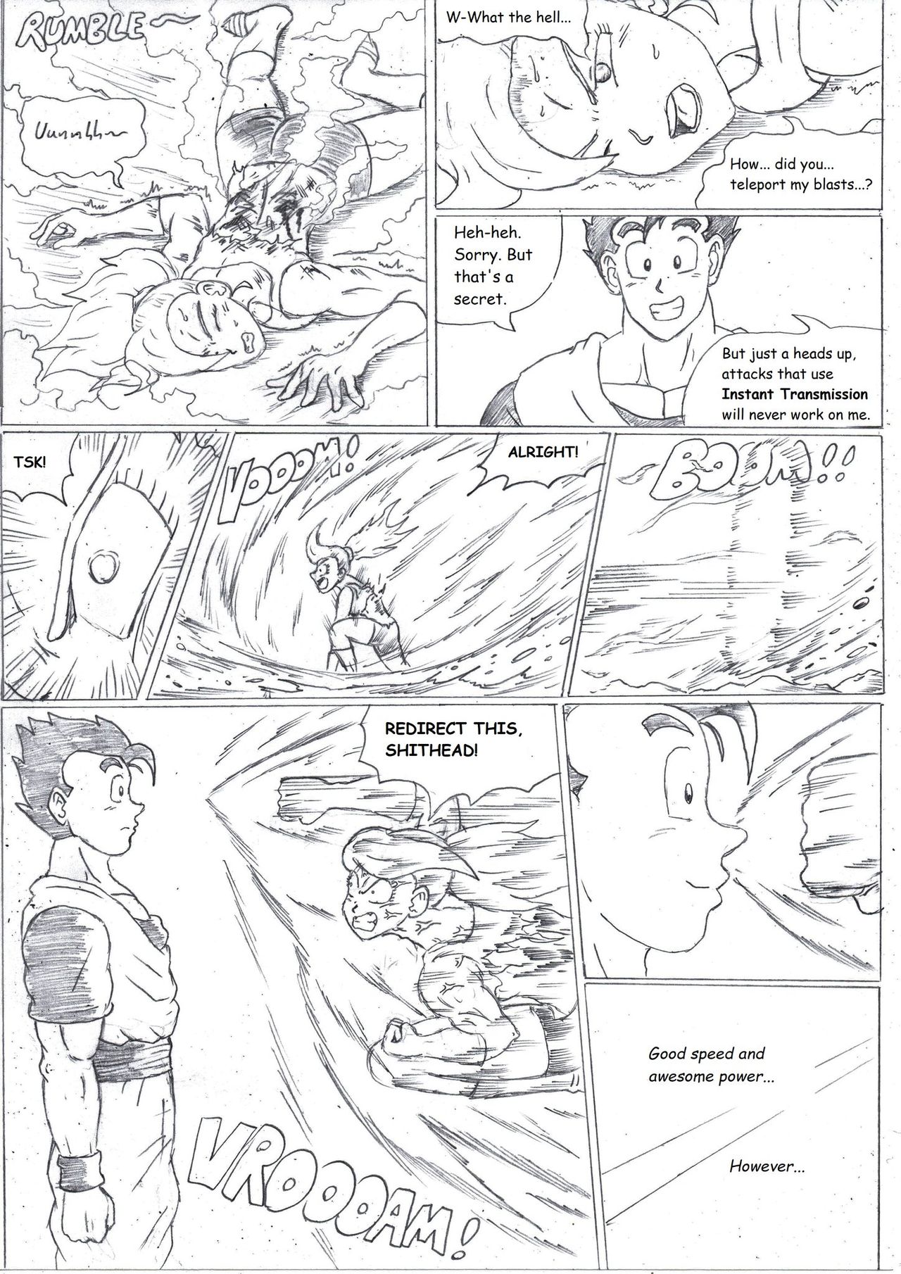 Brotherly Love - Gohan X Bra page 9 full