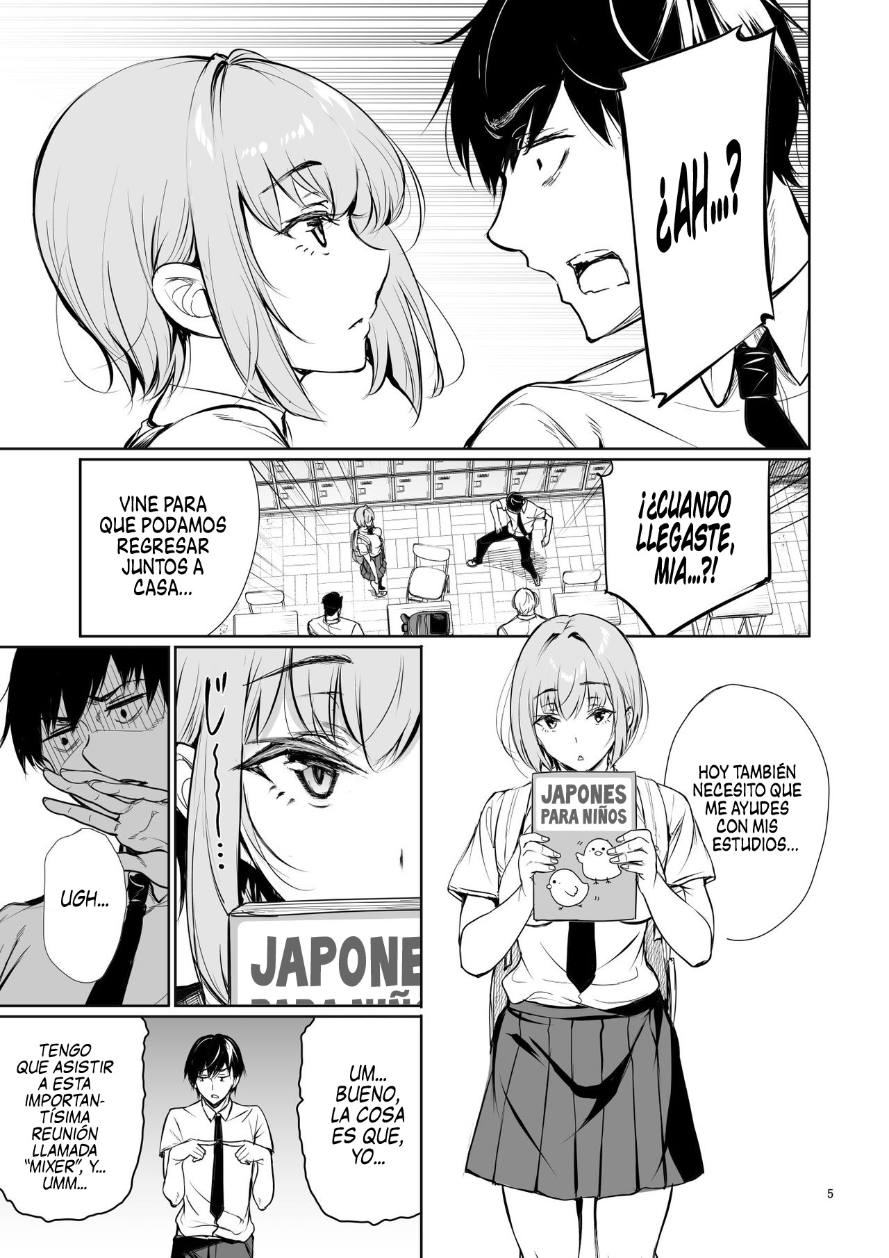 Homestay-chu no Doitsu Musume ga Issho ni Furo ni Haitte Kuru Wake | La Razón por la cual una Chica Alemana está tomando un baño Conmigo durante su estadía page 5 full
