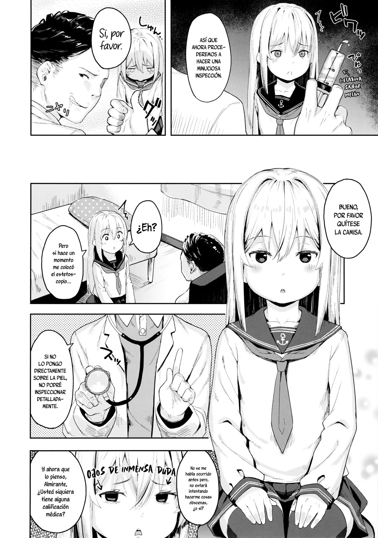 Hibiki-chan o Damashite Oisha-san Gokko | Jugando al Doctor con Hibiki-chan page 3 full