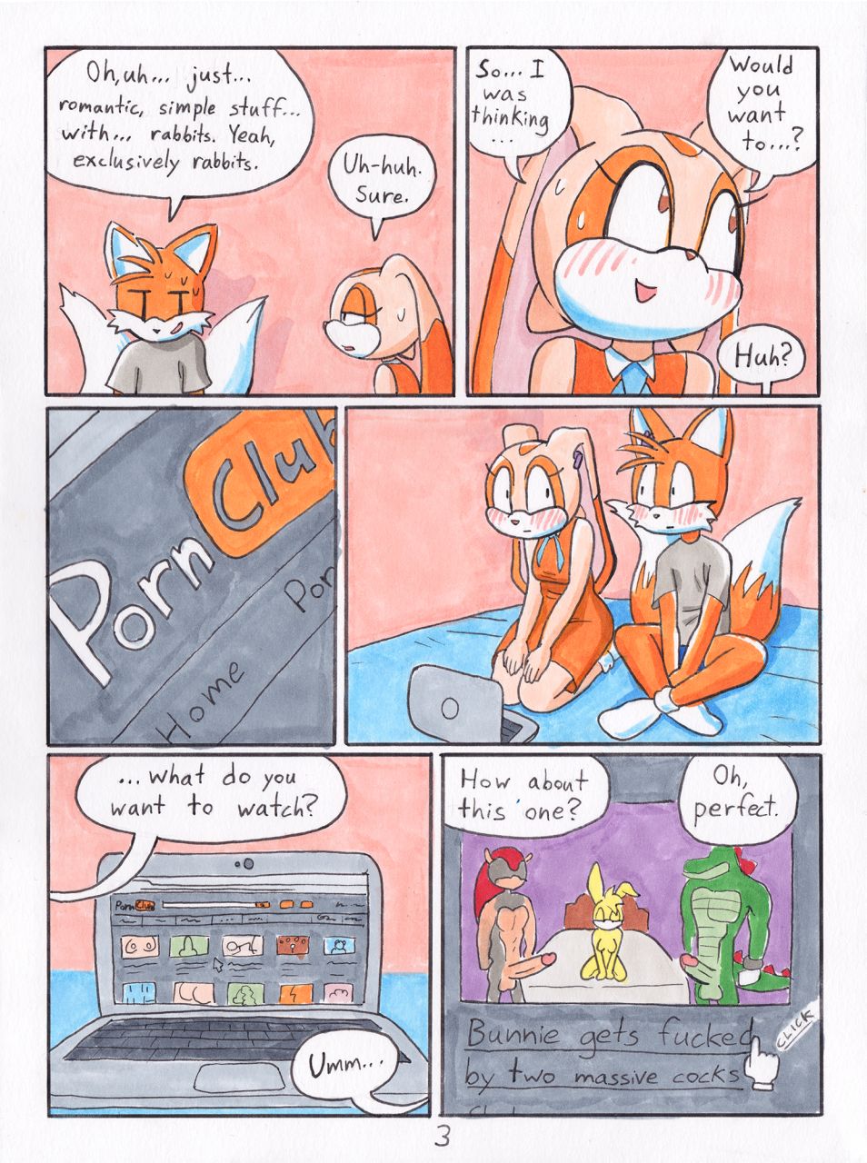 Sleepless Sleepover page 3 full