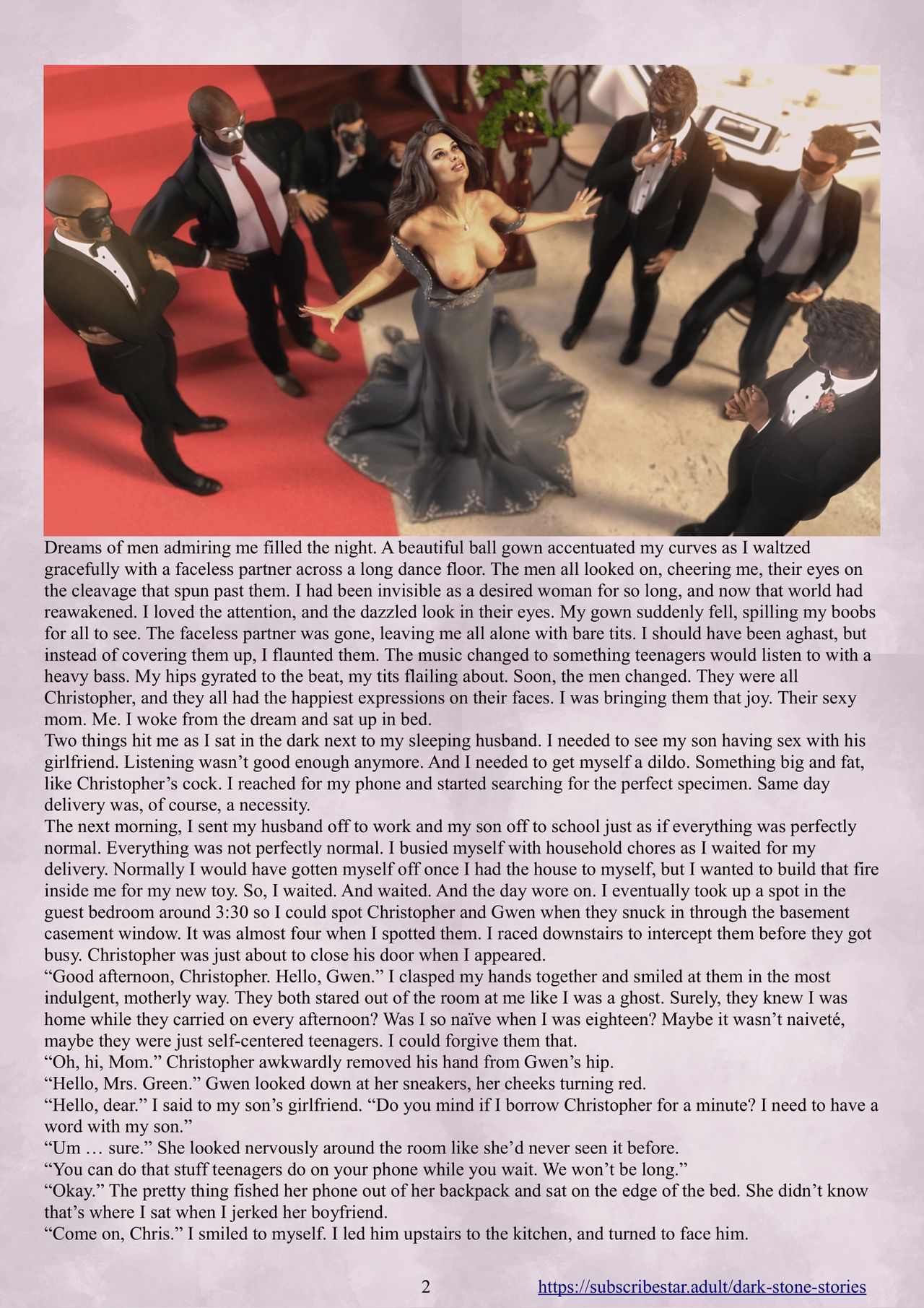 Noises Through the Wall Chapter 3 Dark Stone Stories page 3 full