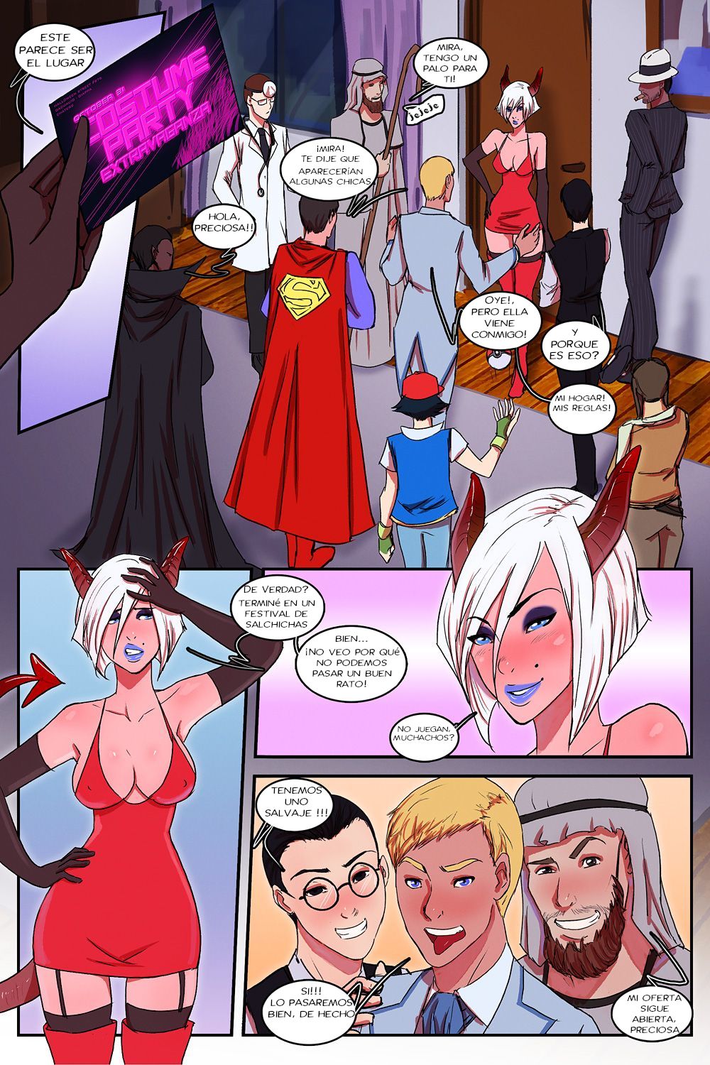 Costume Party page 1 full