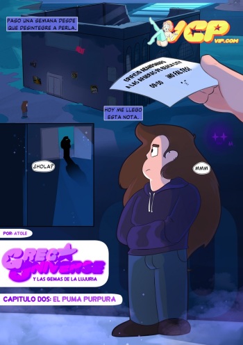 - Greg Universe y las gemas de la lujuria 2: Puma Púrpura -  -  -  - Complete cover