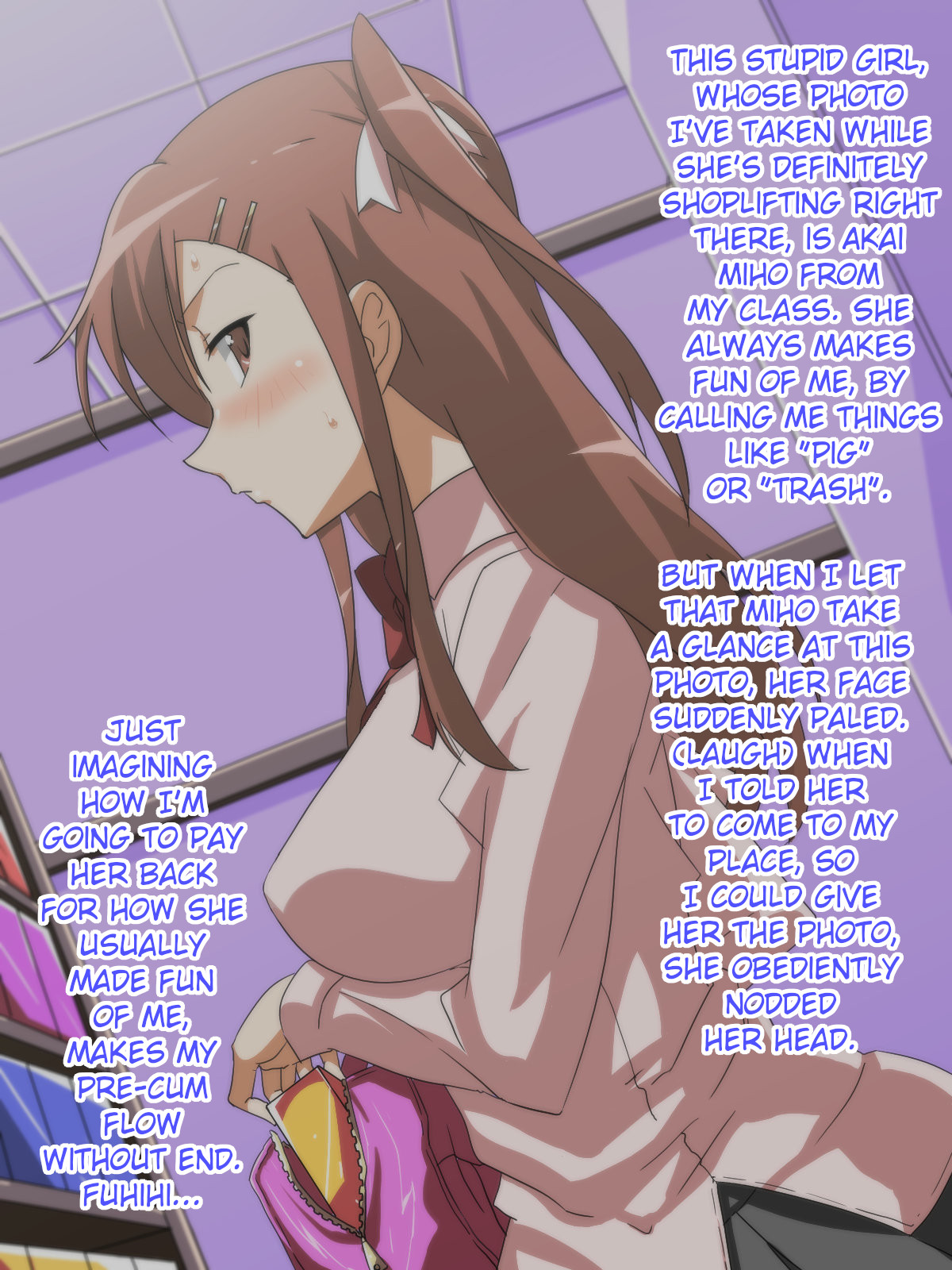 Onaji Class no Namaiki Onna ga Kimoota Senyou Benki ni Naru CG Shuu page 6 full