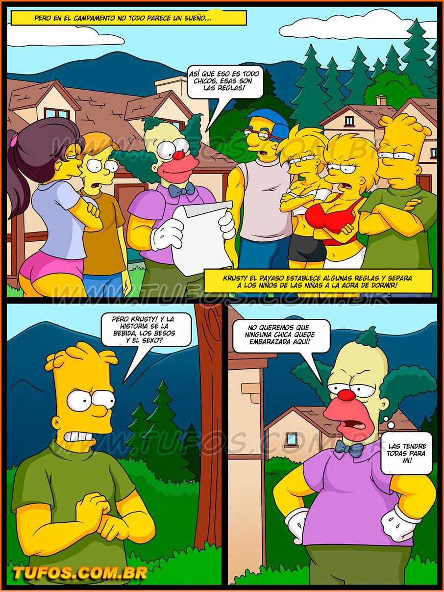 Vacaciones En El Campamento Krusty  Los Simpsons page 10 full