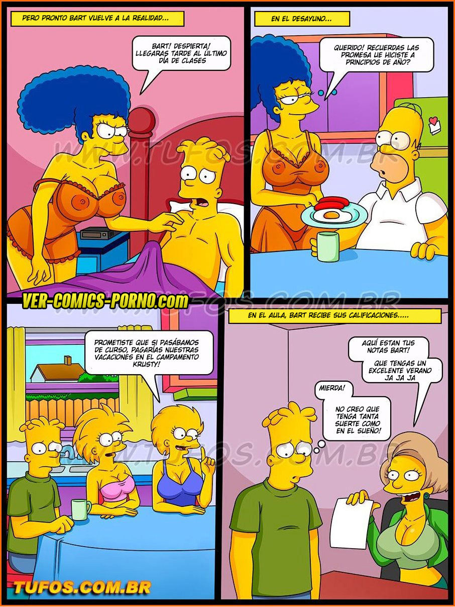 Vacaciones En El Campamento Krusty  Los Simpsons page 5 full