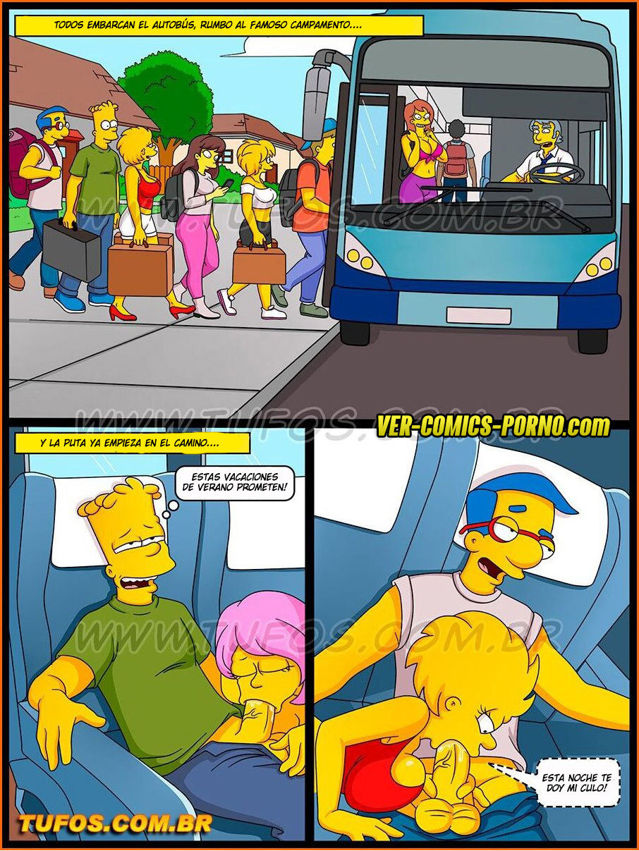 Vacaciones En El Campamento Krusty  Los Simpsons page 9 full