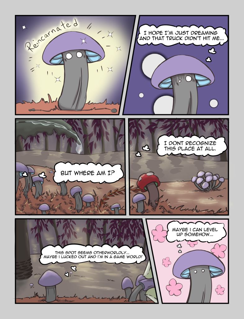 I was reincarnated as a mushroom! page 3 full