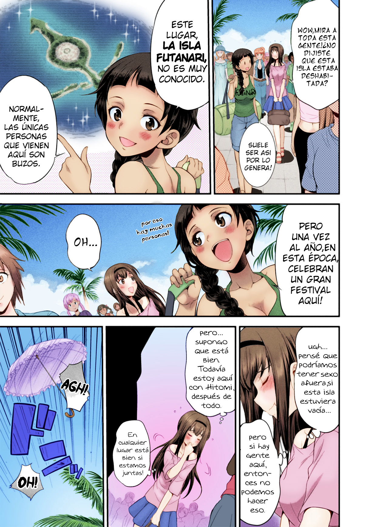 Futanarijima ~The Queen of Penis~ Ch. 1 page 9 full