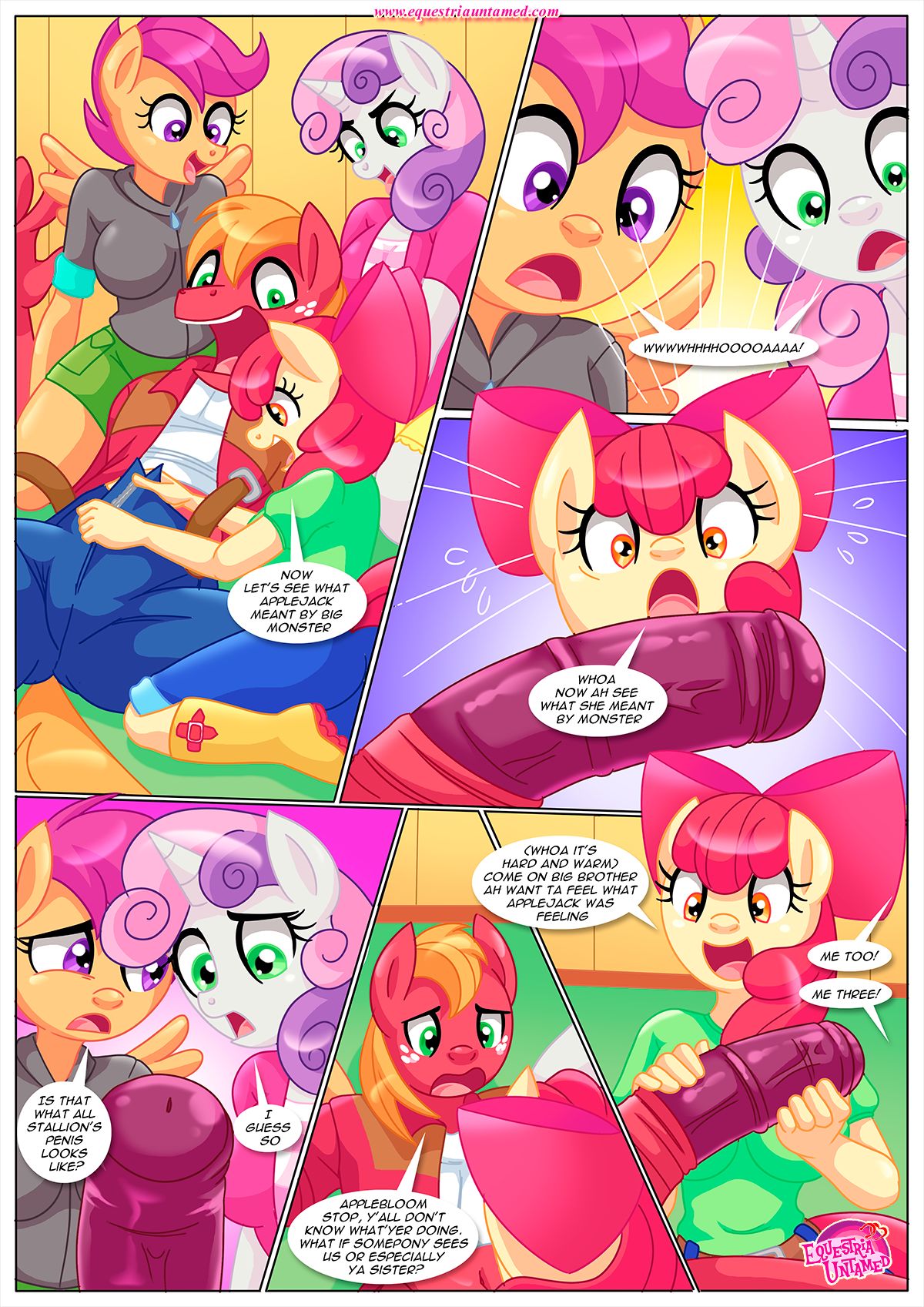 Applejack's Secret Is Out | My Little Pony Friendship is Magic page 9 full