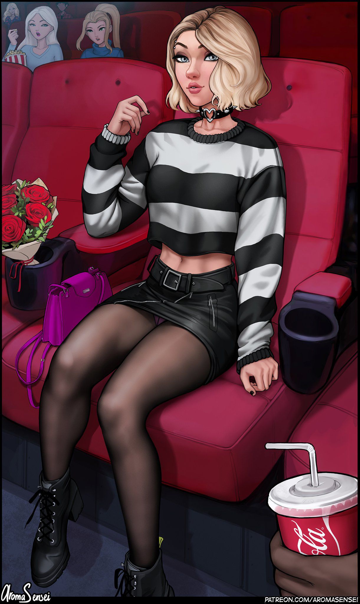 Gwen's Going On A Date    - english + animation page 9 full