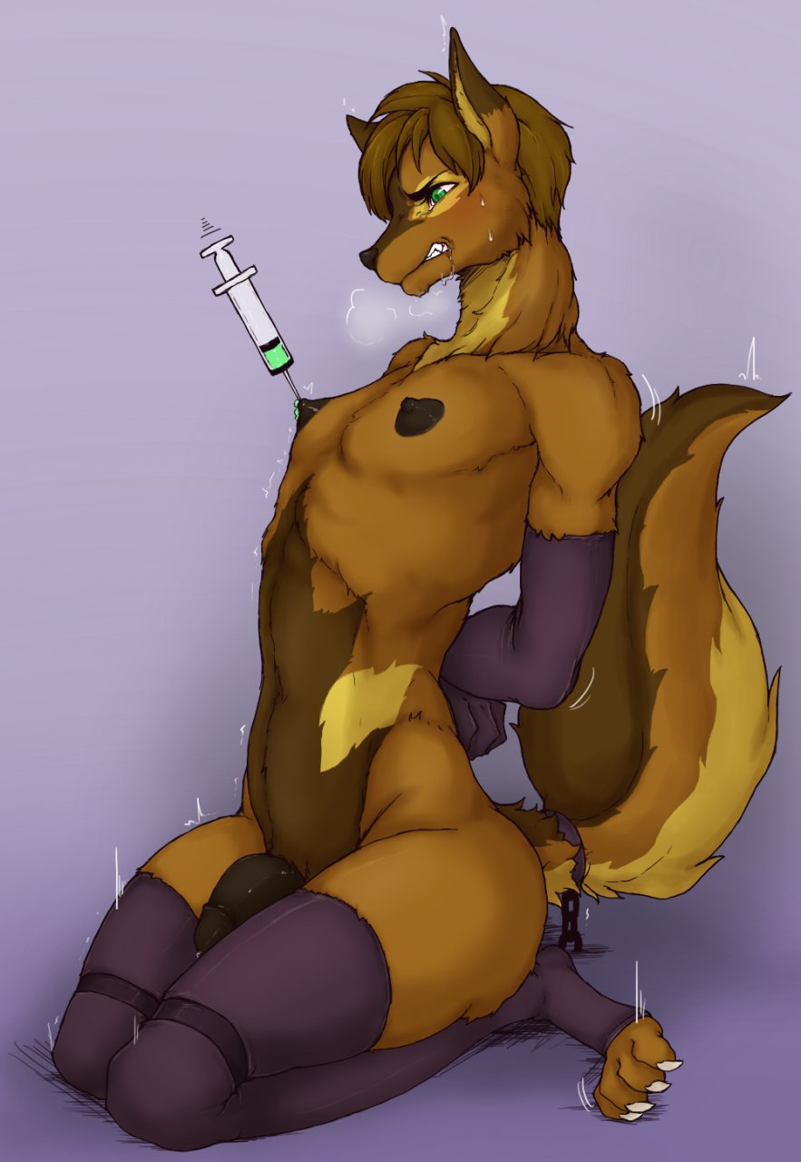 Gen,Magical injection grows his breasts!! page 1 full