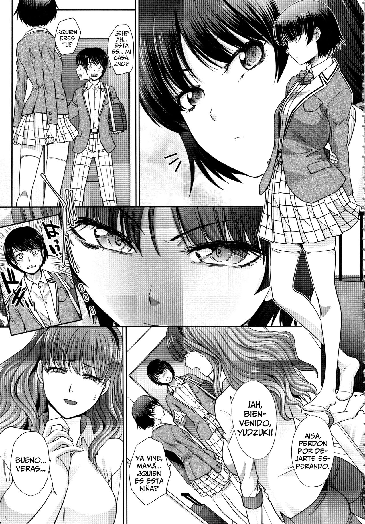 Haha to Imouto | Madre y hermana menor page 7 full