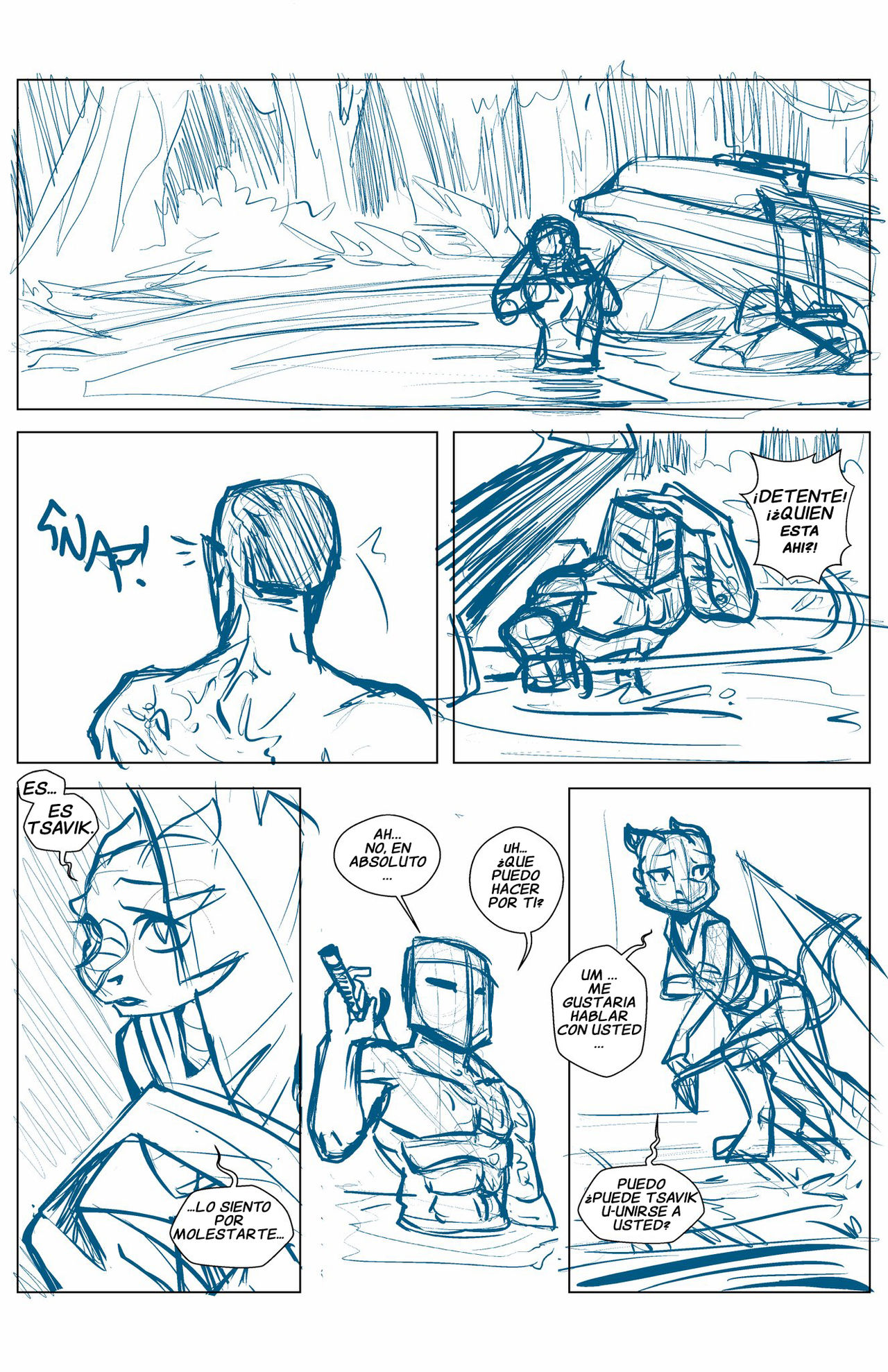 Kobold and a knight page 2 full