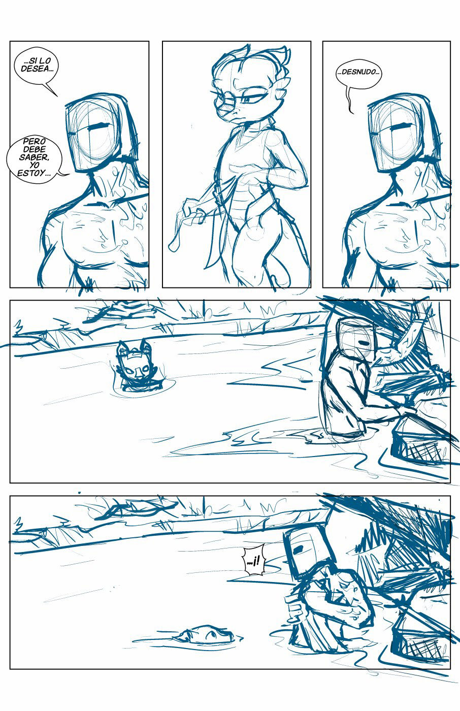 Kobold and a knight page 3 full
