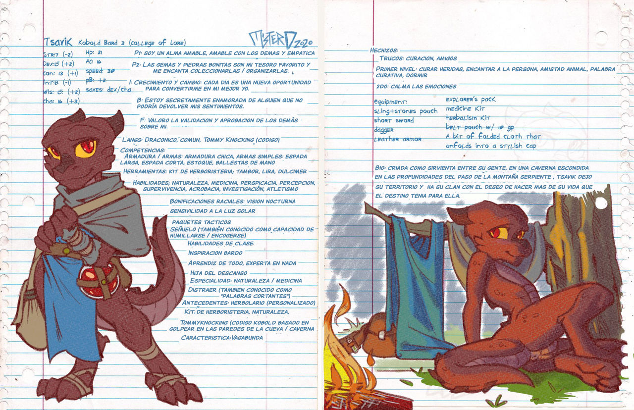 Kobold and a knight page 7 full