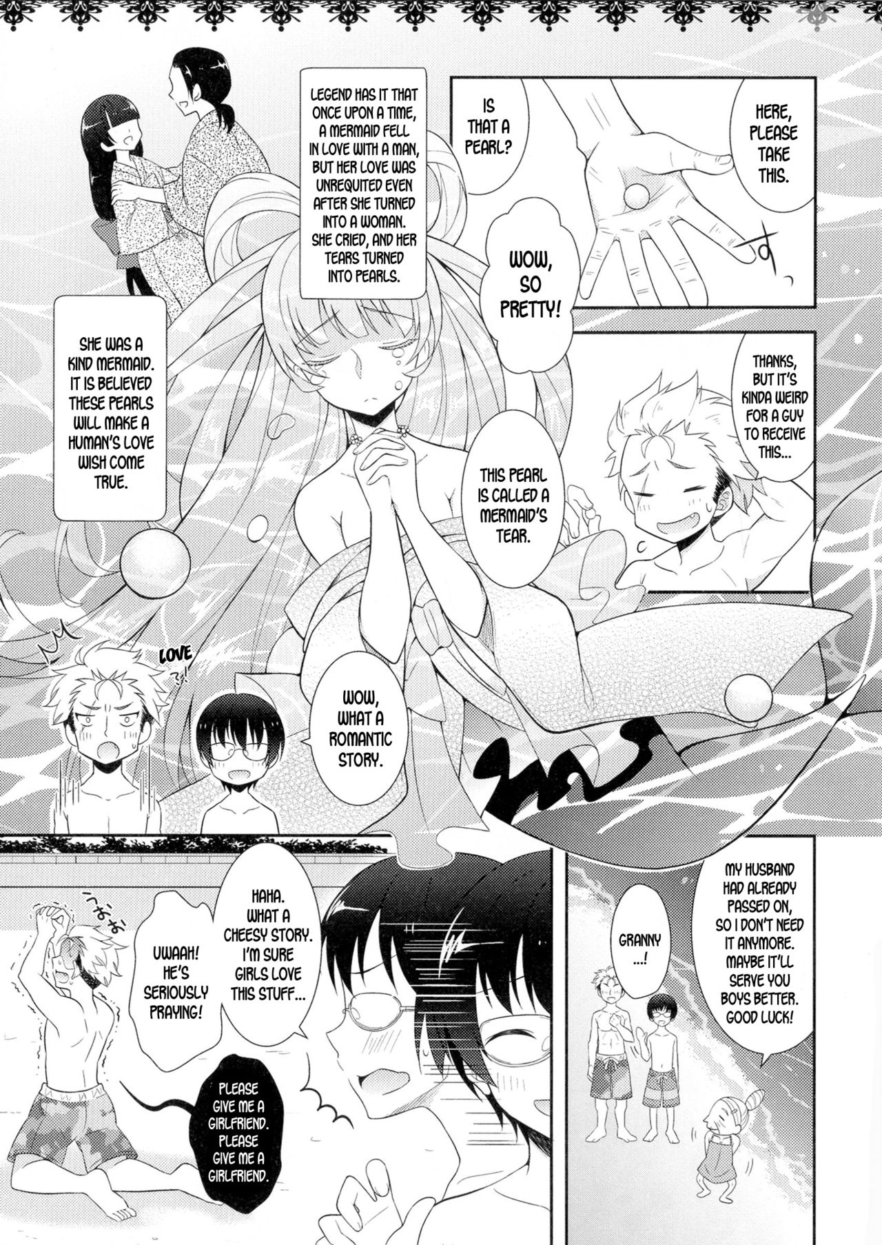 Mermaid on the Shore page 3 full
