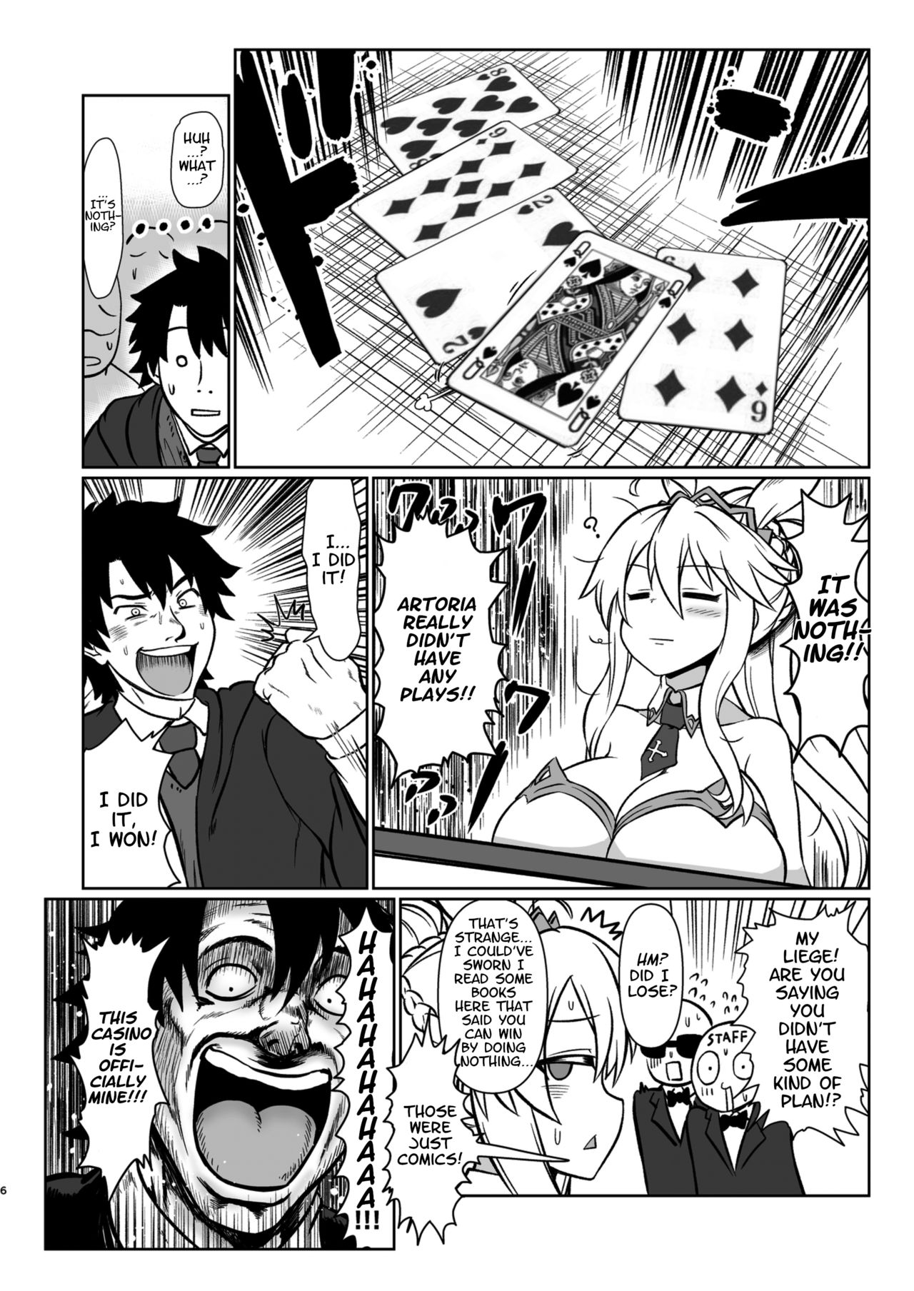 Gohoushi Bunny Sakusei no Artoria | Artoria the Cock-Wringing Service Bunny page 5 full