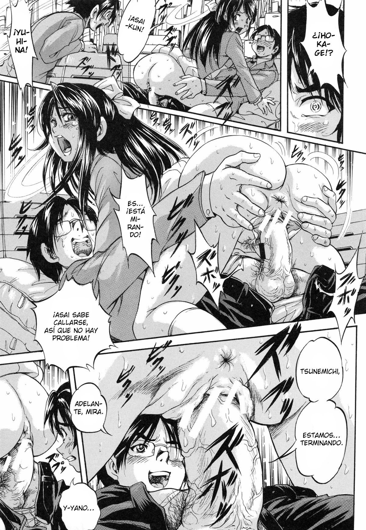 Marutto Kansatsu♡ Inkou Kyoushitsu - Observemos sexo en público en un aula - page 9 full