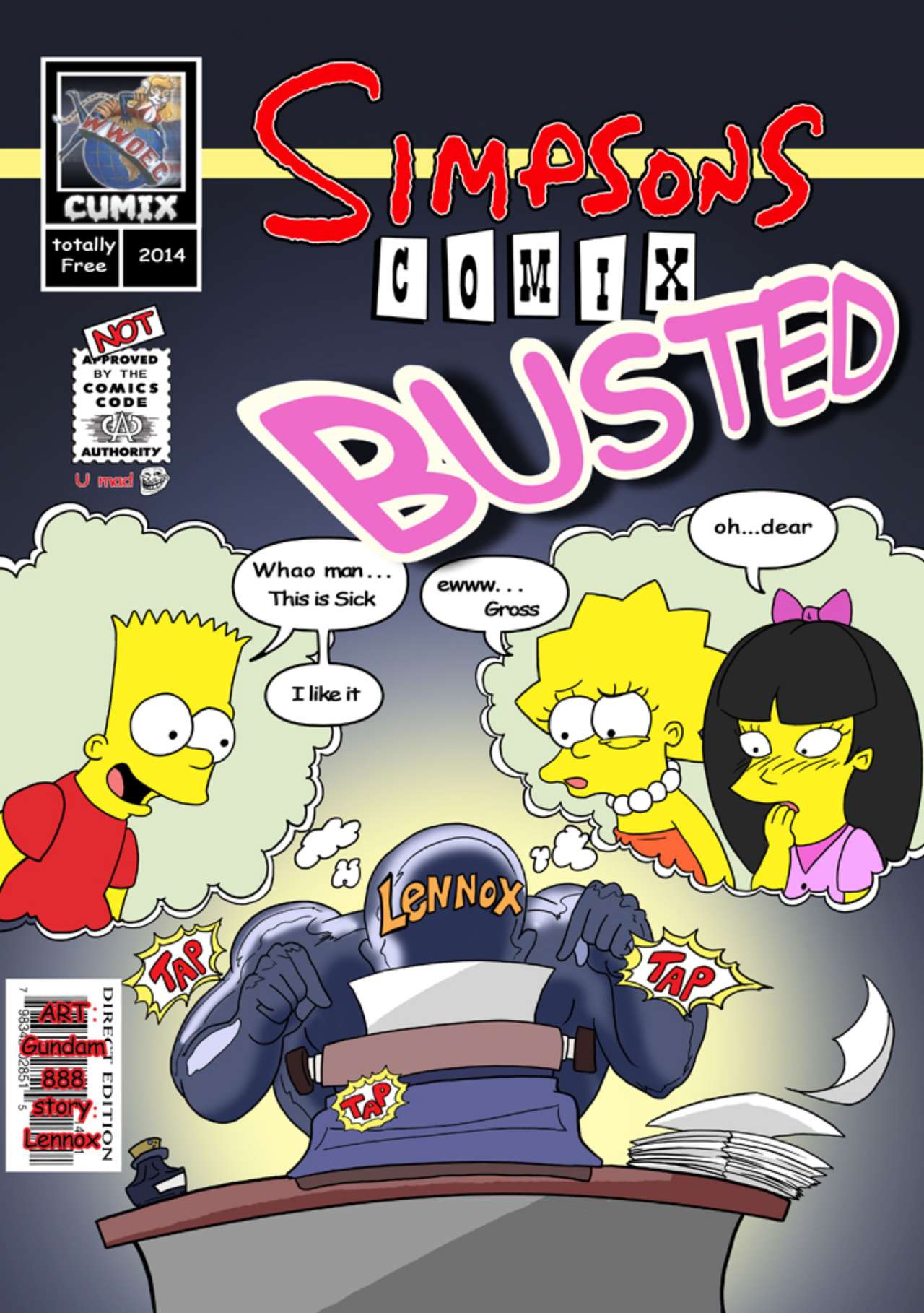Busted   - englih page 1 full