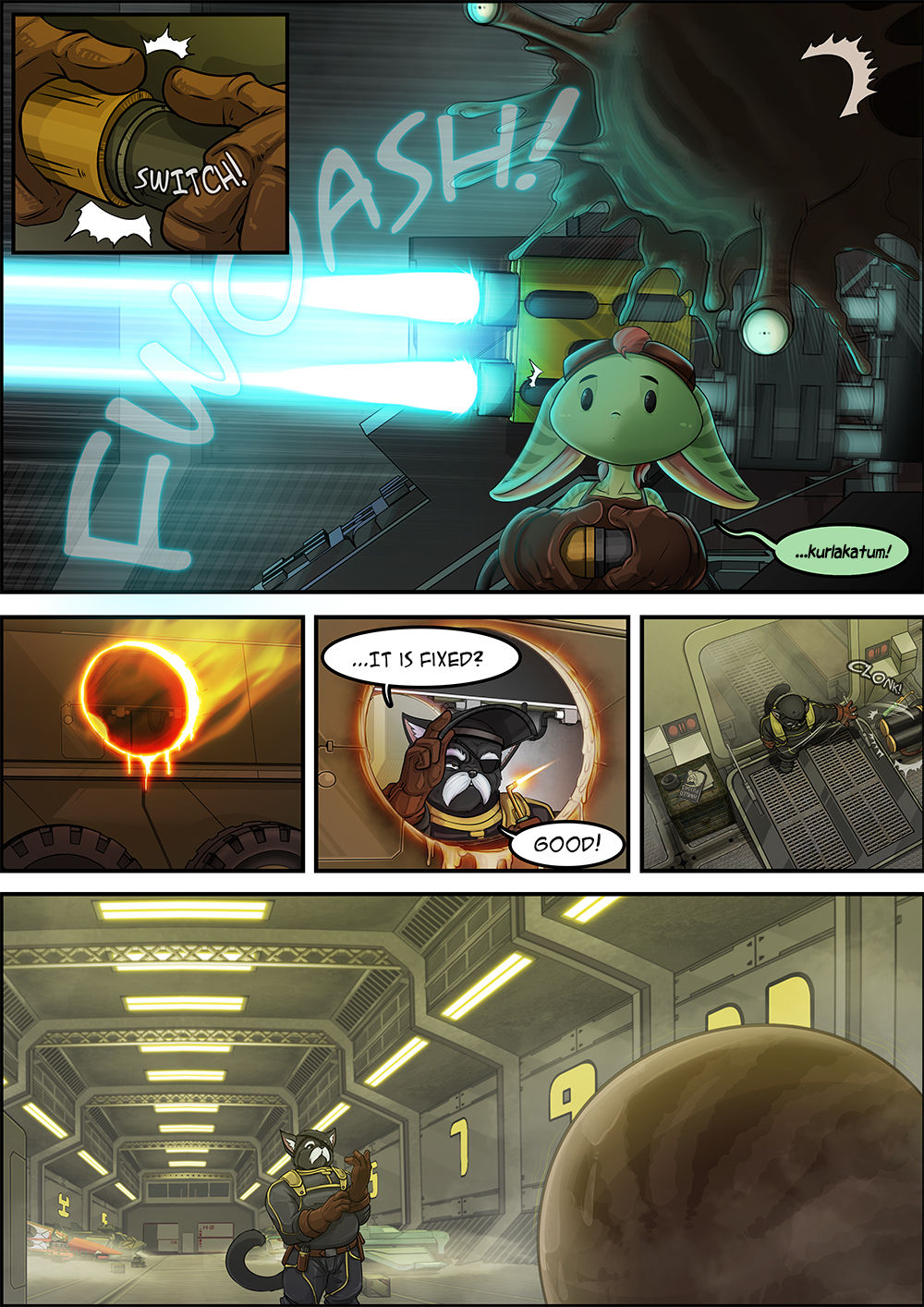 Straight down to the hangar page 2 full