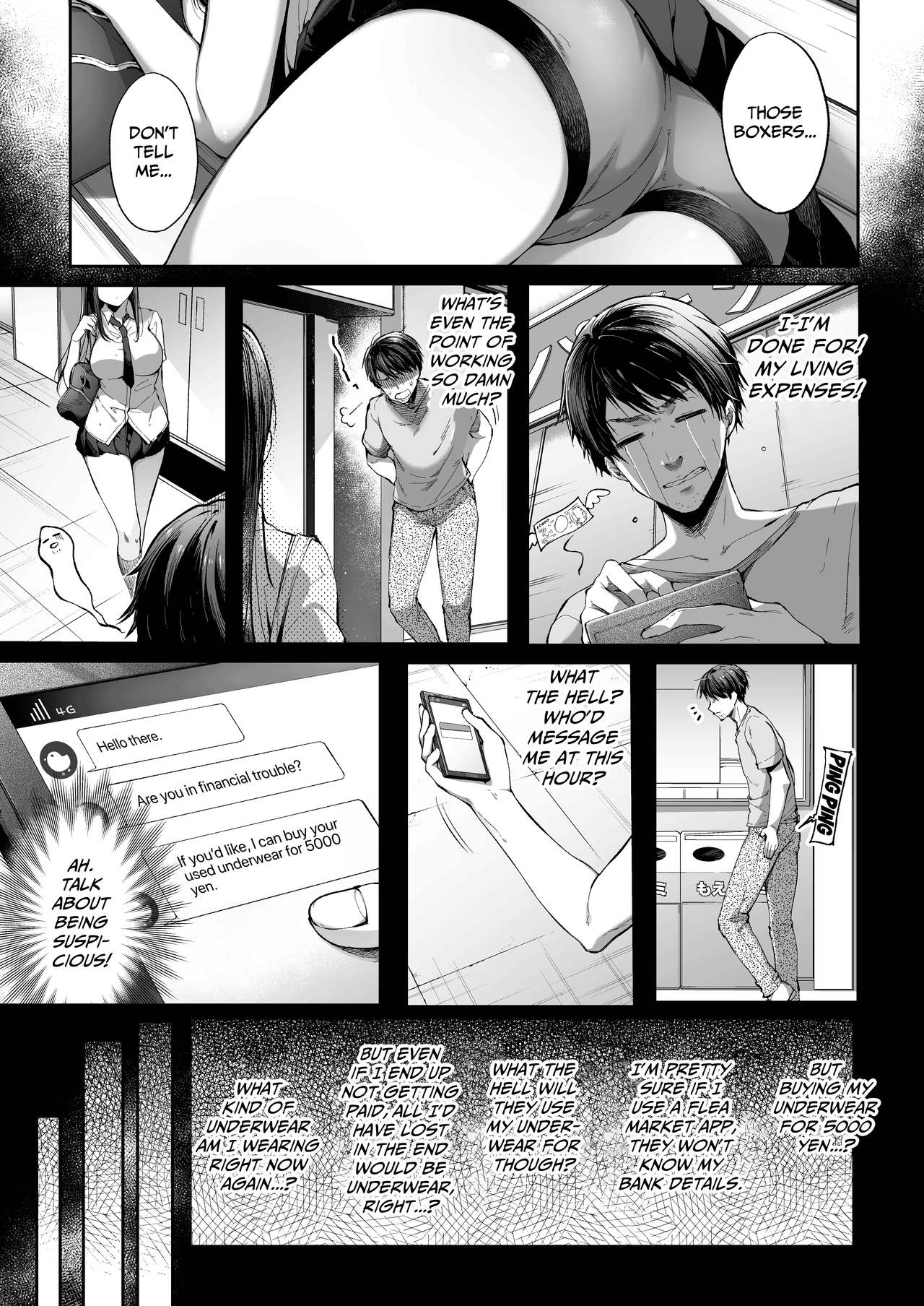 Muttsuri Sukebe na JK wa Suki desu ka? | Do You Like Secretly Slutty High School Girls? page 4 full