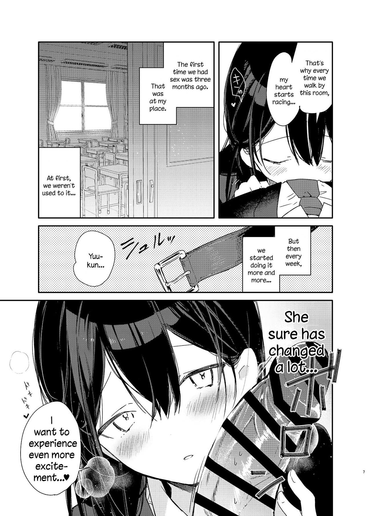 Kousai Hantoshime no Kanojo to Houkago Torotoro Ecchi page 7 full