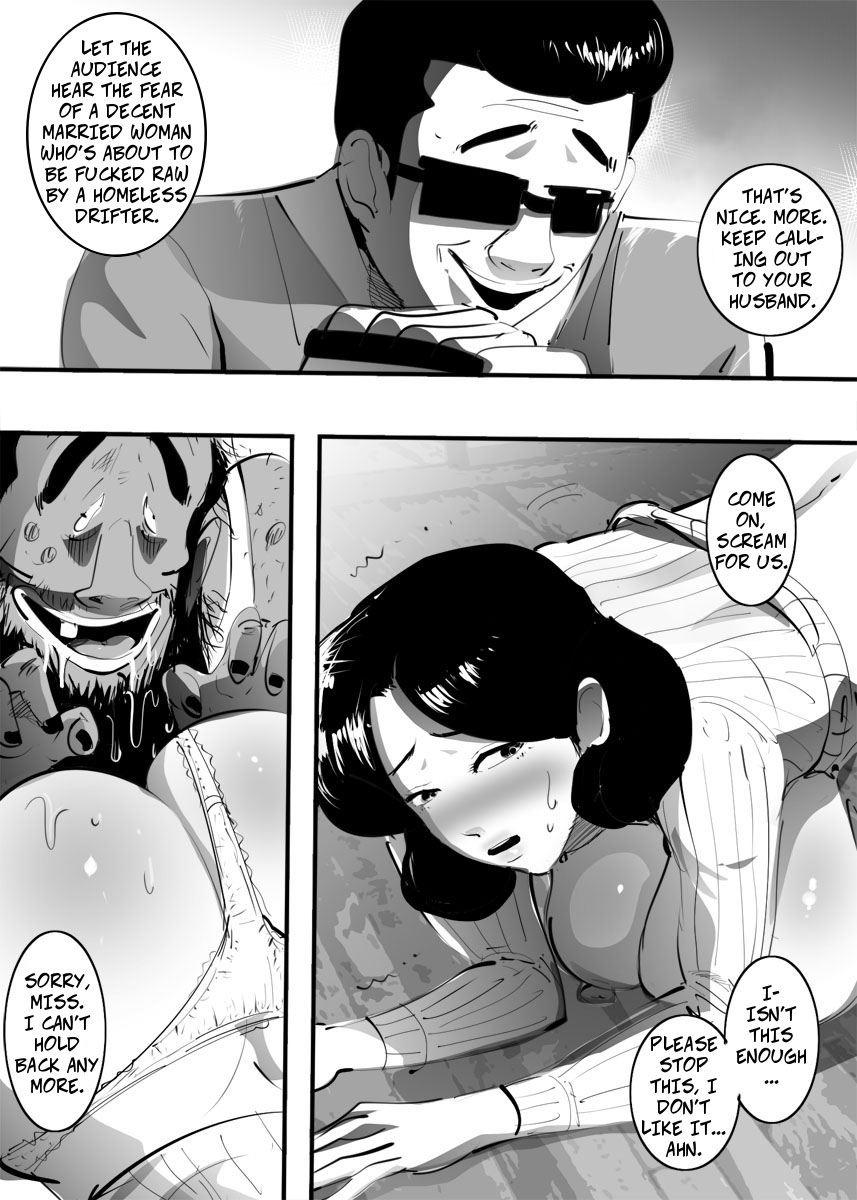 Shakkin no Kata ni Homeless to Yatta Hitozuma. | A Married Woman Fucks A Homeless Oldman To Reduce Her Debt page 8 full