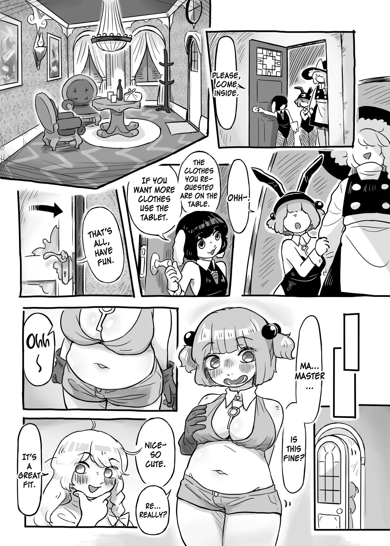 Work, Nitori-chan! page 8 full