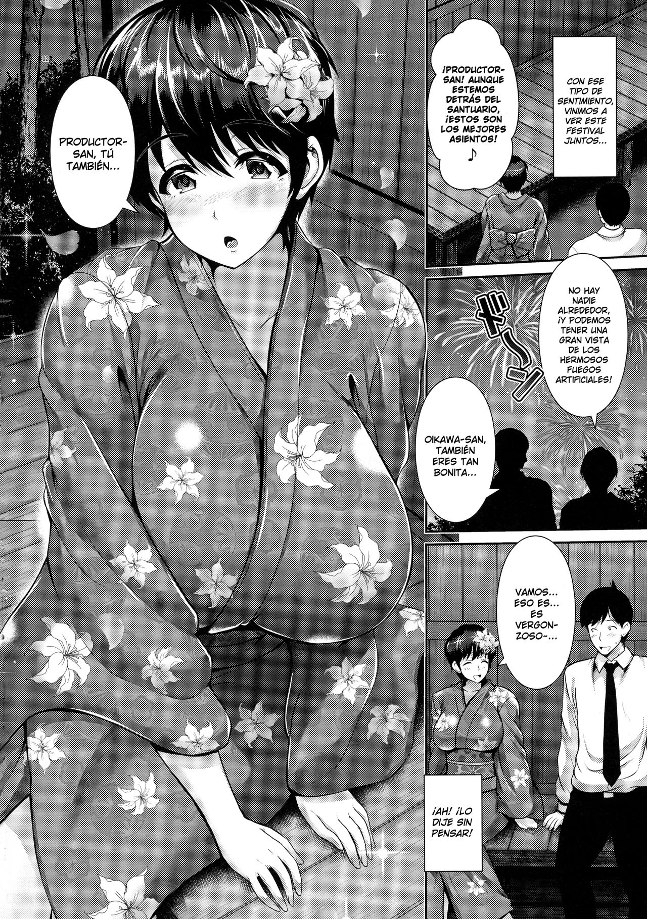 Oikawa-san to Yukata to Oppai | Oikawa-San Y Sus Grandes Pechos En Una Yukata page 4 full