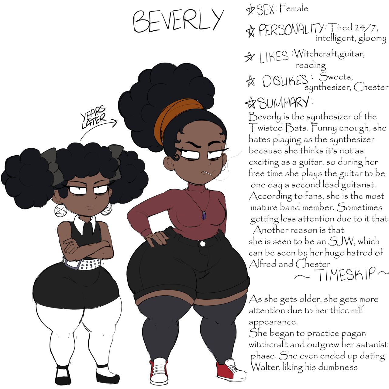 BlackWhiplash's OC References page 4 full
