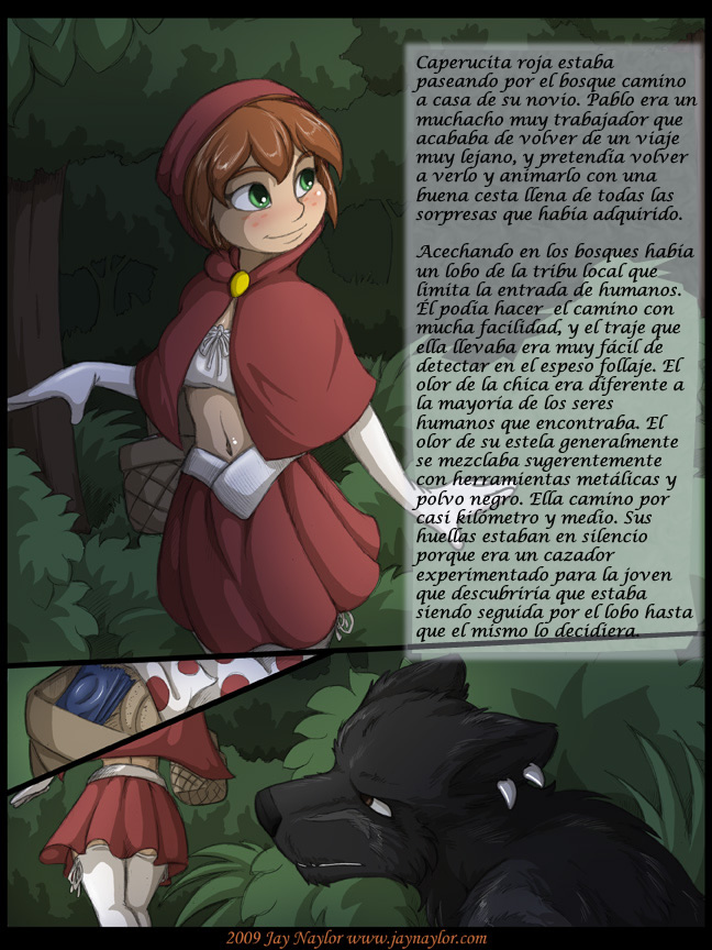 La Caida de Caperucita Roja 1/4 page 3 full