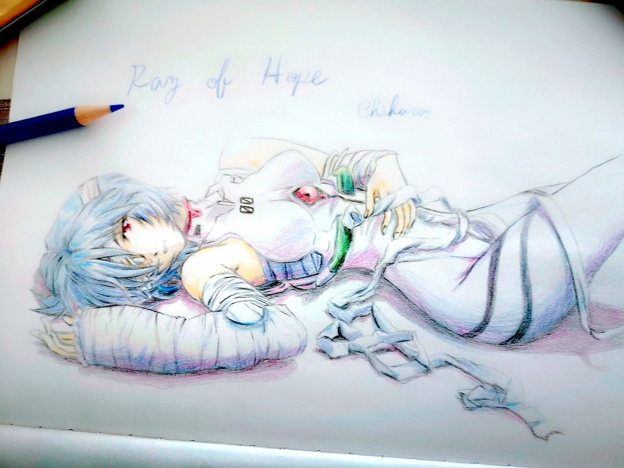 chiharueva/chiharusoma Evangelion Artwork page 1 full