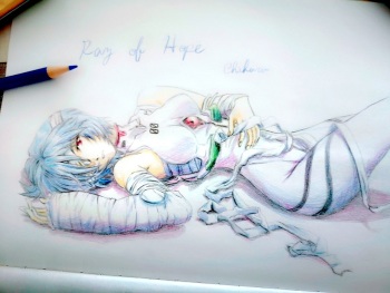 chiharueva/chiharusoma Evangelion Artwork cover