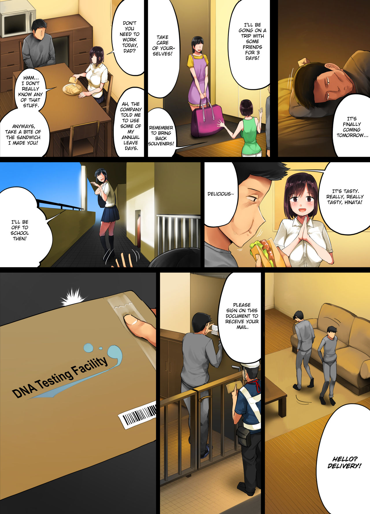 Teshio ni Kaketa Musume ga Ore no Ko ja Nai to Hanmei Shita node page 7 full