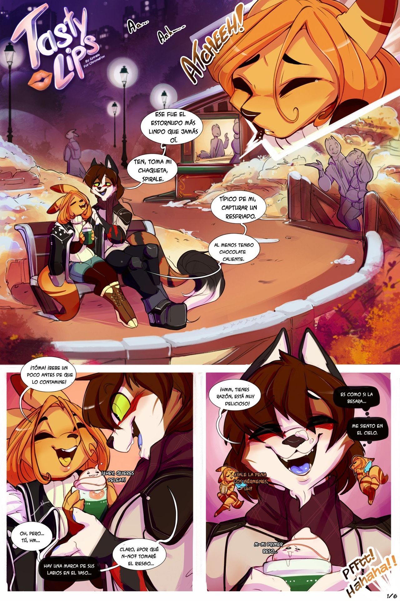 Tasty Lips page 1 full