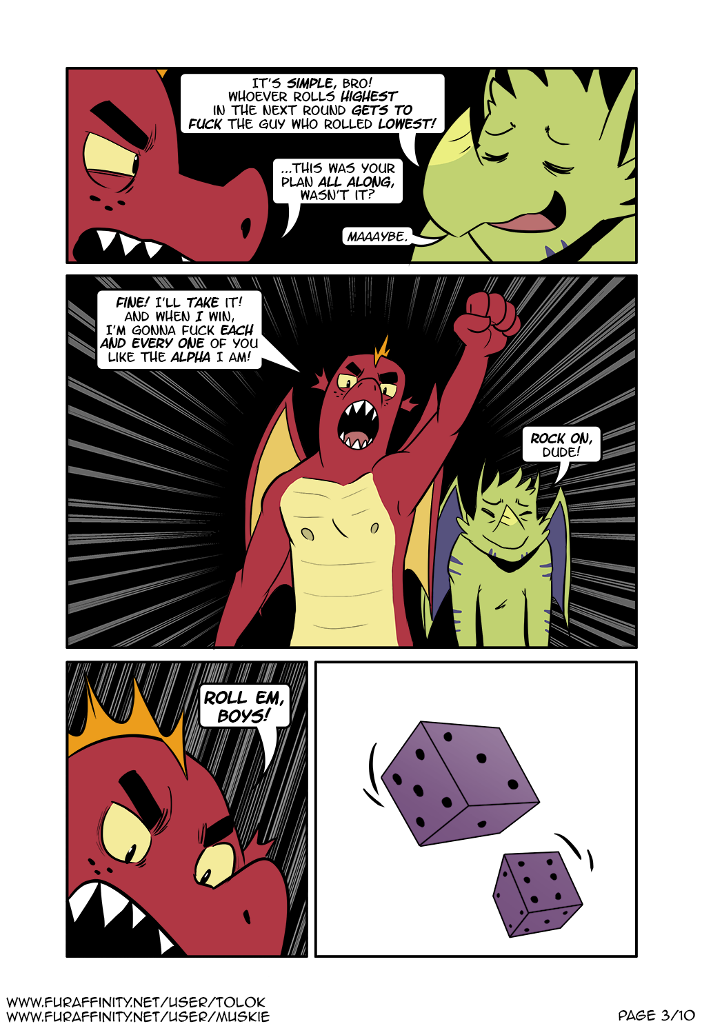 A Roll of the Dice page 3 full