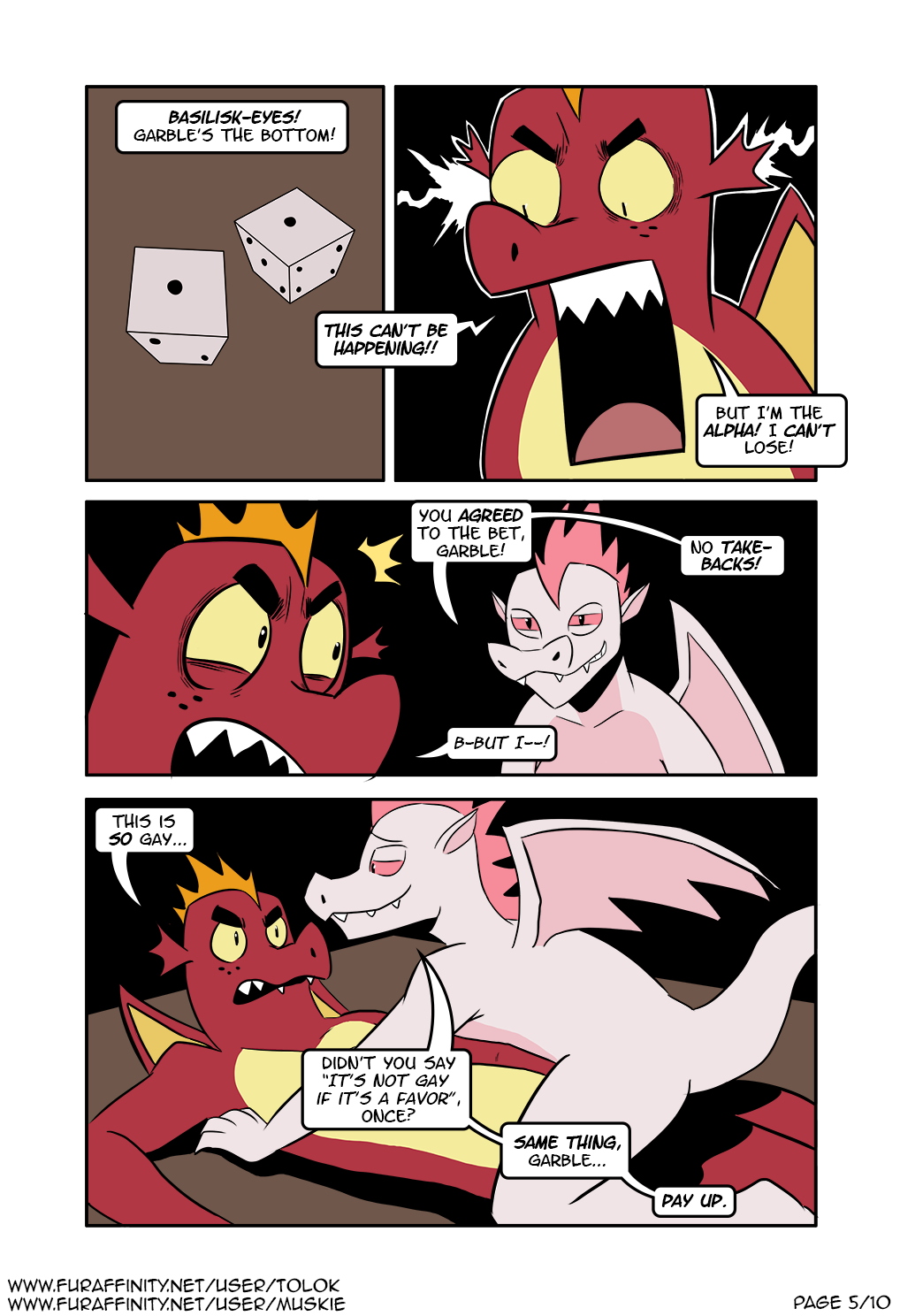 A Roll of the Dice page 5 full