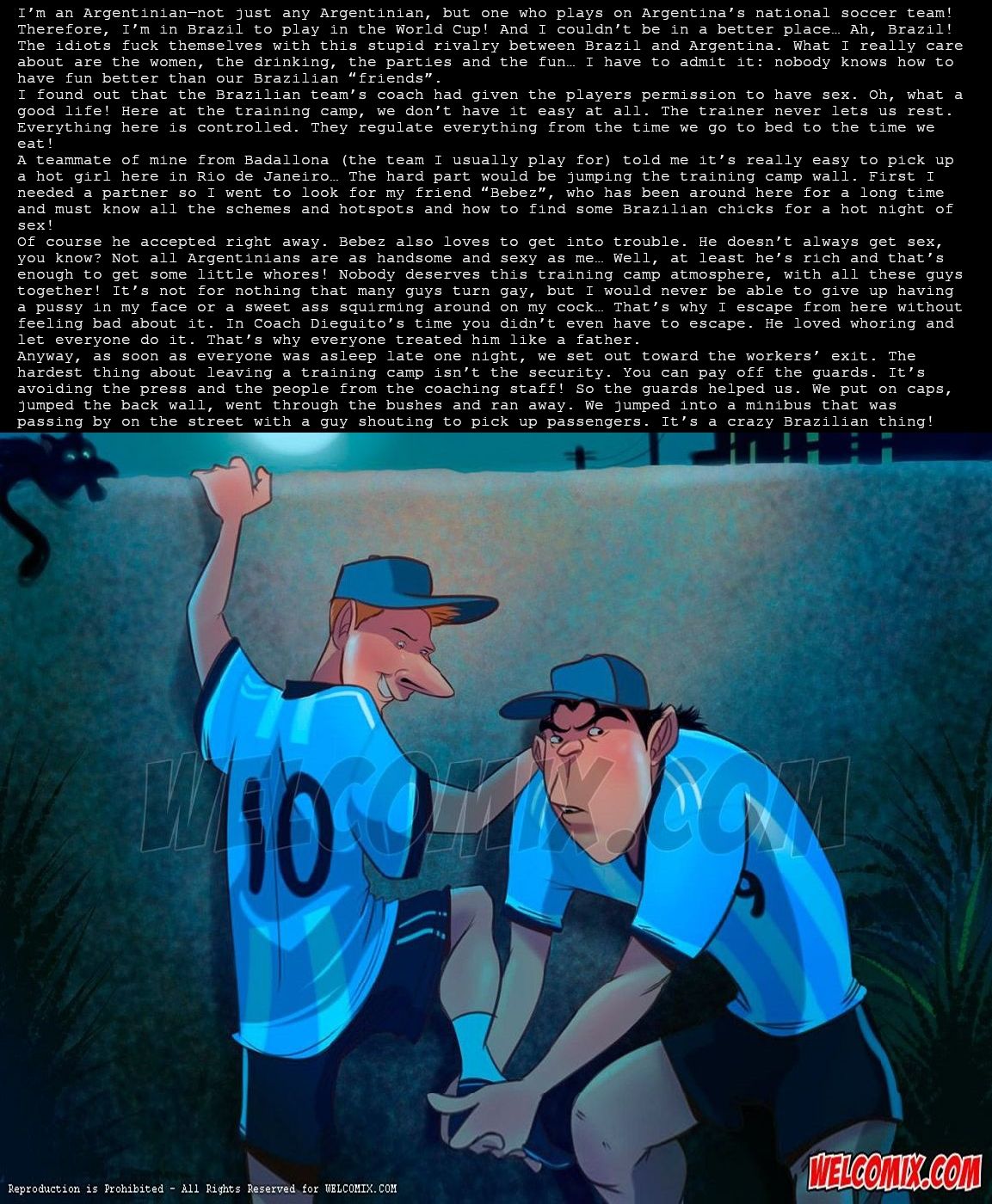 World Cup Tales  - 2 - english page 1 full