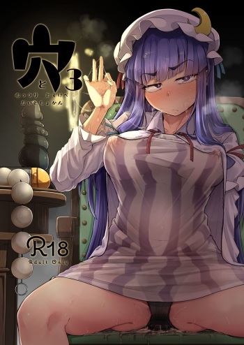 Ana to Muttsuri Dosukebe Daitoshokan 3 cover